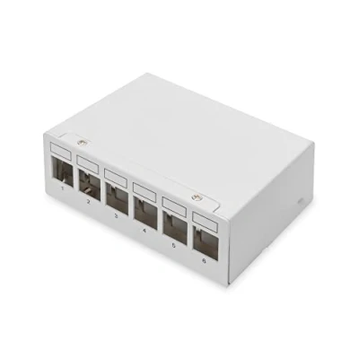 Afbeelding van Patchpanel 6 Port Modular wei�