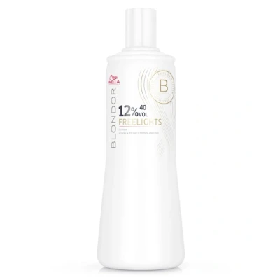 Afbeelding van Verhelderende Lotion Blondor Freelights Wella Freelight 40 vol 12 % 1 L (1L)