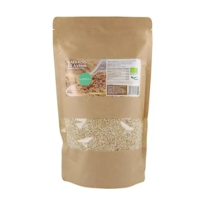 Afbeelding van Biologische haverzemelen 500 g Naturitas Essentials landbouw