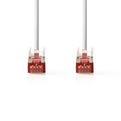 Afbeelding van Nedis CAT6 Netwerkkabel RJ45 Male S/FTP 15.0 m Rond LSZH Blauw Label