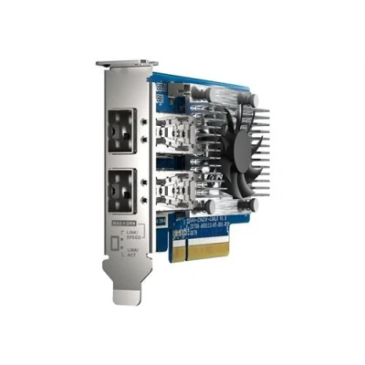 Image de QNAP QXG 25G2SF CX6 Adaptateur réseau PCIe 4.0 x8 profil bas 25 Gigabit SFP28 x 2 pour TS H2490FU