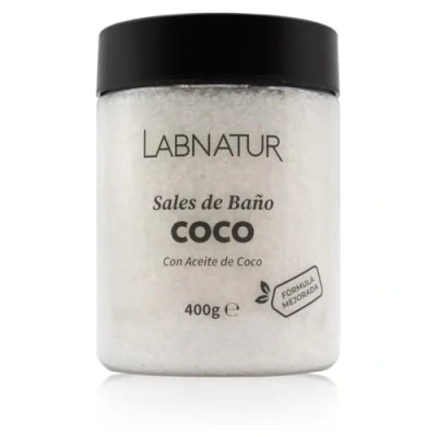 Afbeelding van Sys Badzout Kokos Body Scrub 100% Natuurlijk Mineraalzout 400g Snel Oplossend