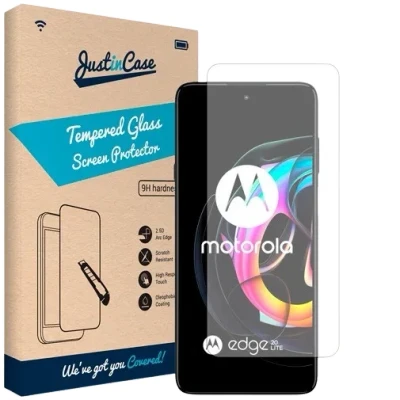 Afbeelding van Just in Case Gehard Glas Clear Screenprotector Motorola Edge 20 Lite
