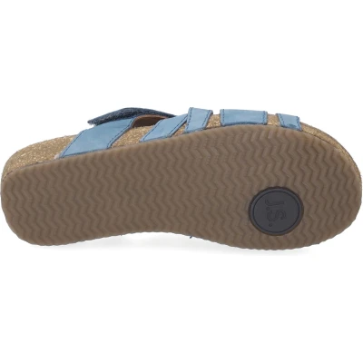 Afbeelding van Josef Seibel Tonga Sandalen, Dames, Maat: 39, Azur Leer