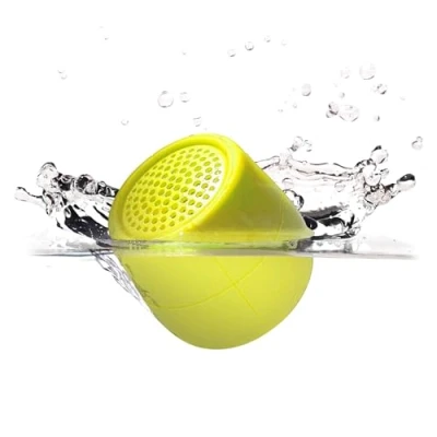 Image de Mini Enceinte flottante Bluetooth Mino X Jaune acide