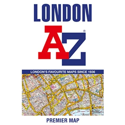 Afbeelding van London A Z Premier Map