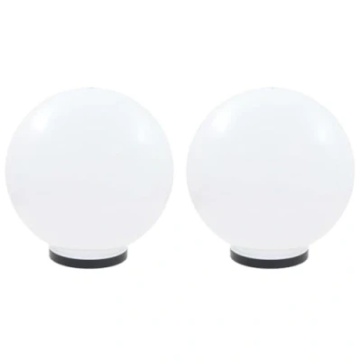 Afbeelding van LED bollampen 2 st rond 40 cm PMMA