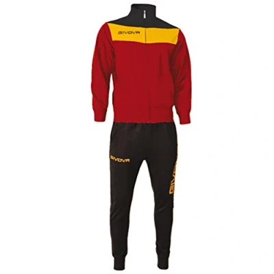 Afbeelding van Givova, speelveld, granaat/oranje, XS