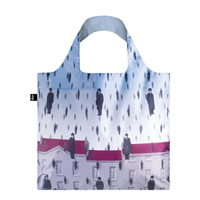 Afbeelding van Loqi Museum Collection Opvouwbare Draagtas shopper Foldable René Margrite