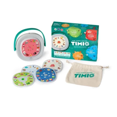 Afbeelding van Timio audio &amp; muziekspeler met 5 cd&#039;s oplaadbaar