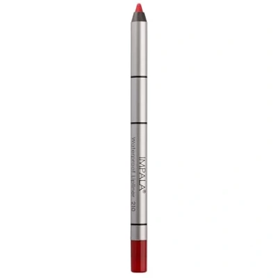 Afbeelding van Impala Waterdichte romige lippenstift, kleur 210 Ribé rood, permanente waterbestendige langhoudende lippenstift