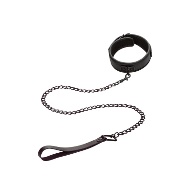 Afbeelding van CalExotics Nocturnal Collection Collar &amp; Leash Zwart