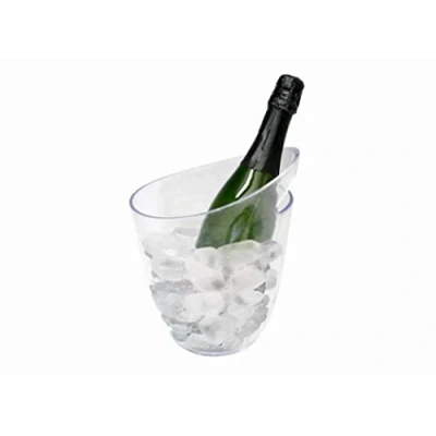 Afbeelding van Vin Bouquet Fie 192 IJsblokjesemmer, ABS, 1 fles, flessenkoeler voor transparante fles