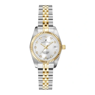 Afbeelding van Jacques du Manoir dames Inspiration horloge NRO.08 in de kleur Zilver