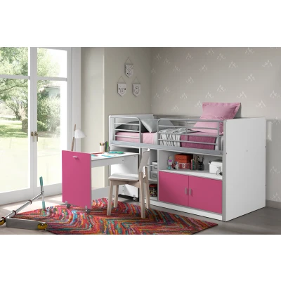 Afbeelding van LUCEVI Bonny 91 Halfhoogslaper 90x200cm Fuchisa