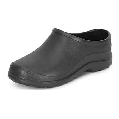 Afbeelding van Ladeheid Unisex Clogs Tuinklompen Tuinschoenen Lichte Dames Heren Grafiet 9490 43 LA DW Xclap