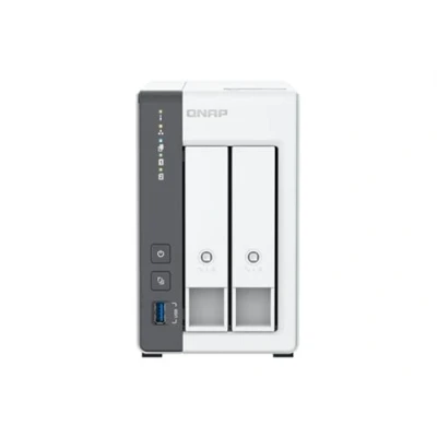 Image de QNAP TS 216G Serveur NAS 2 Baies SATA 6Gb/s RAID JBOD, 0, 1 RAM 4 Go 2.5 Gigabit Ethernet iSCSI support