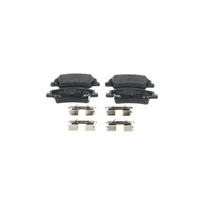 Afbeelding van BOSCH 0 986 460 236 Remblokkenset Low Metallic Met slijtage waarschuwingscontact HYUNDAI: Tucson, KIA: Sportage V
