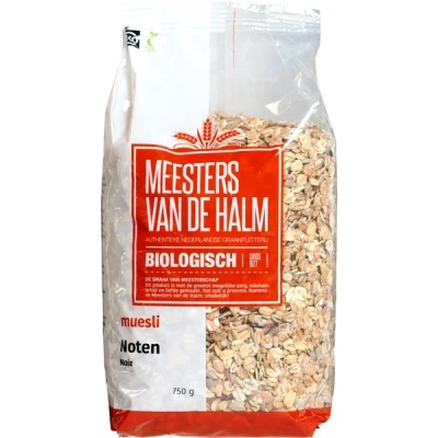 Afbeelding van De Halm Muesli Noten Biologisch 750GR