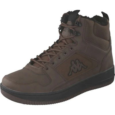 Afbeelding van Kappa heren sneaker schoenen hoog gevoerd stijlcode 243046FUR 5011 bruin