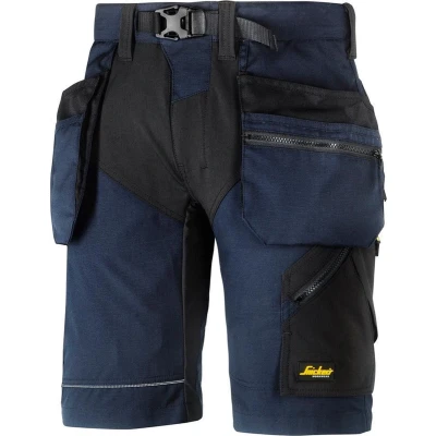 Afbeelding van Flexiwork, Korte Broek+ Met Holsterzakken, Donker Blauw Zwart (9504), 052