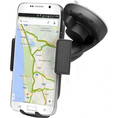 Afbeelding van SBS mobile Zuignap Telefoonhouder voor in de auto 360 draaibaar 55 90 mm 6 inch (max)