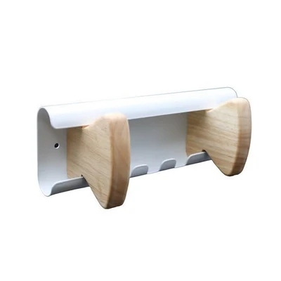 Image de Patère AURORA blanc hetre UNILUX