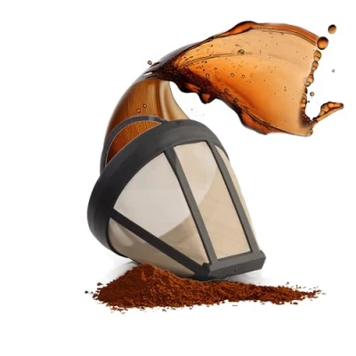 Afbeelding van Finum Koffiefilter Permanent Simon Lévelt