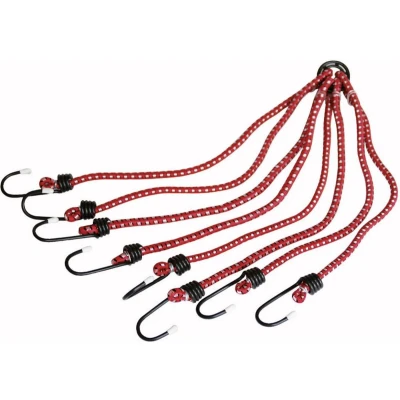 Afbeelding van HP Autozubehör 12108 Bagagespin (l x b h) 23.5 mm 4.5 cm 12 met stalen haak, Elastisch, 8 armig