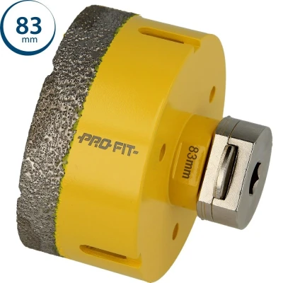 Afbeelding van Profit gatzaag/boor diamond dry ø83mm zeskant 10mm