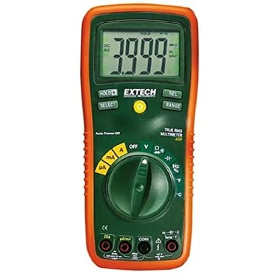 Afbeelding van Extech EX430A Multimeter Digitaal CAT III 600 V Weergave (counts): 4000