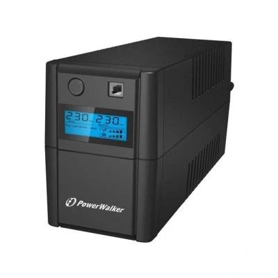 Image de Puissance walker ups line interactive 650va 230v 2x pl out, rj11 in usb, écran lcd powerwalk vi 650 se