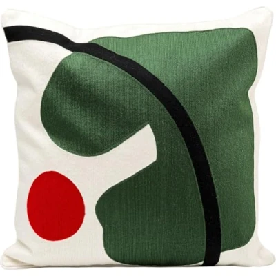 Afbeelding van Kussen Art Line groen Kare Design