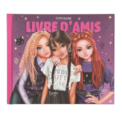 Afbeelding van Depesche Topmodel vriendschapsboek model Mijn vriendenboek Christy, Lexy en Fergie (Franse versie Franse versie)
