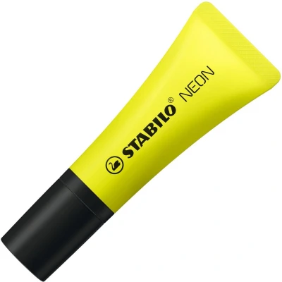 Afbeelding van STABILO NEON markeerstift, geel markeerstift