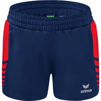 Afbeelding van Erima Six Wings worker short dames new navy/rood