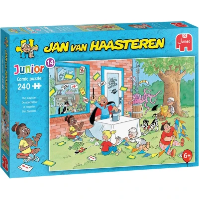 Afbeelding van Jan van Haasteren Legpuzzel Junior De Goochelaar, 240st.