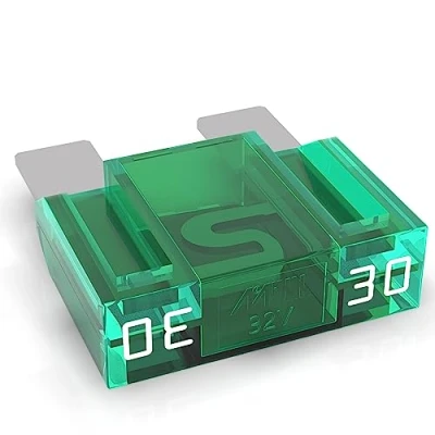 Afbeelding van AUPROTEC Maxi 20 80A Blade Zekering, Auto Stekkerzekering, Keuze: 30 A, Groen, 1 stuk