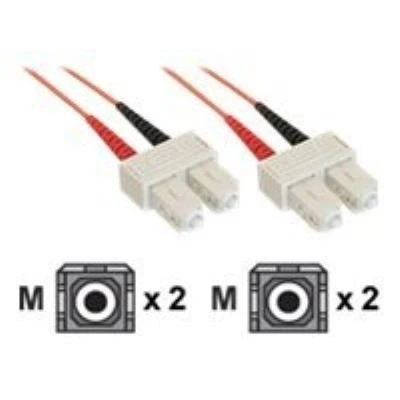 Afbeelding van InLine Glasvezel duplex kabel (CAT6a, 10 m), Netwerkkabel