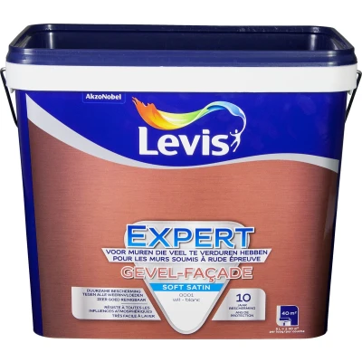 Afbeelding van Levis Expert Gevel Soft Satin Wit 5L