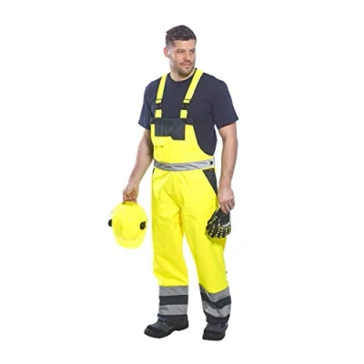 Afbeelding van Overall Amerikaans Tweekleuren Gevoerd Geel S489 Portwest