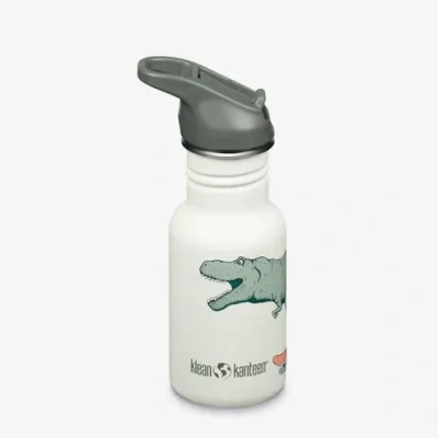 Afbeelding van Klean Kanteen Kinder Drinkfles Classic Narrow 355ml Dino Skate