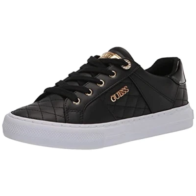 Image de Guess Baskets Loven3 pour femme, pointure 10 M US, Noir/multicolore, 39 EU