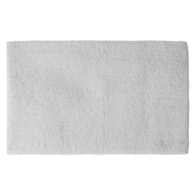 Afbeelding van Badmat, dubbelzijdig, 100% katoen, wit, 80 x 50 cm