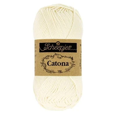 Afbeelding van Scheepjes Catona 100 gr 130 Old Lace