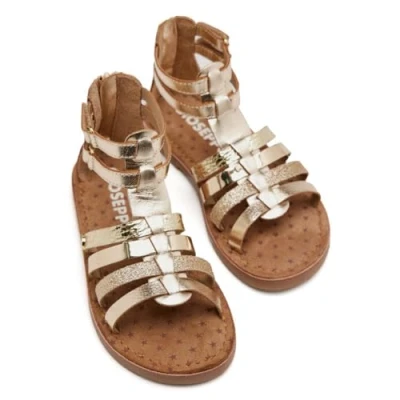 Afbeelding van Gioseppo Metalizadas PIEL Withee Sandalen voor kinderen, Maat: 34, Platino Leer/ synthetisch