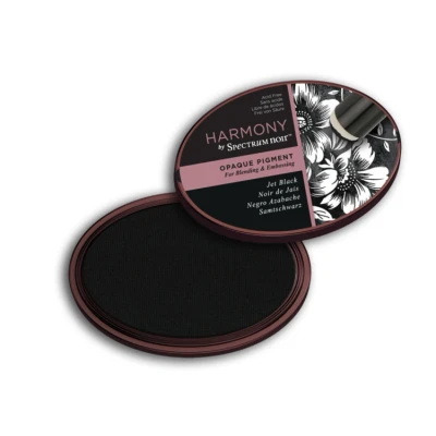 Afbeelding van Spectrum Noir Inktkussen Harmony Opaque Pigment Jet Black (Pikzwart)