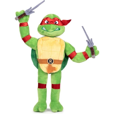 Afbeelding van Raphael (Rood) Teenage Mutant Ninja Turtles Pluche Knuffel 32 cm [Nickelodeon Plush Toy Speelgoed knuffeldier knuffelpop voor kinderen jongens meisjes Michelangelo, Leonardo, Donatello, Raphael]