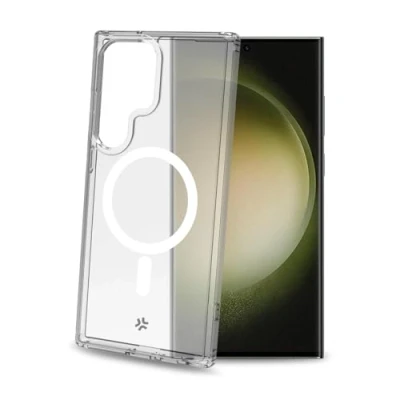 Afbeelding van Telefoonhoes Celly GELSKINMAG1033 Samsung Galaxy S23 Ultra Wit