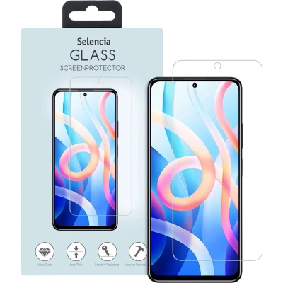Afbeelding van Selencia Screenprotector Geschikt voor Xiaomi Poco M4 Pro 5G Tempered Glass Gehard Glas